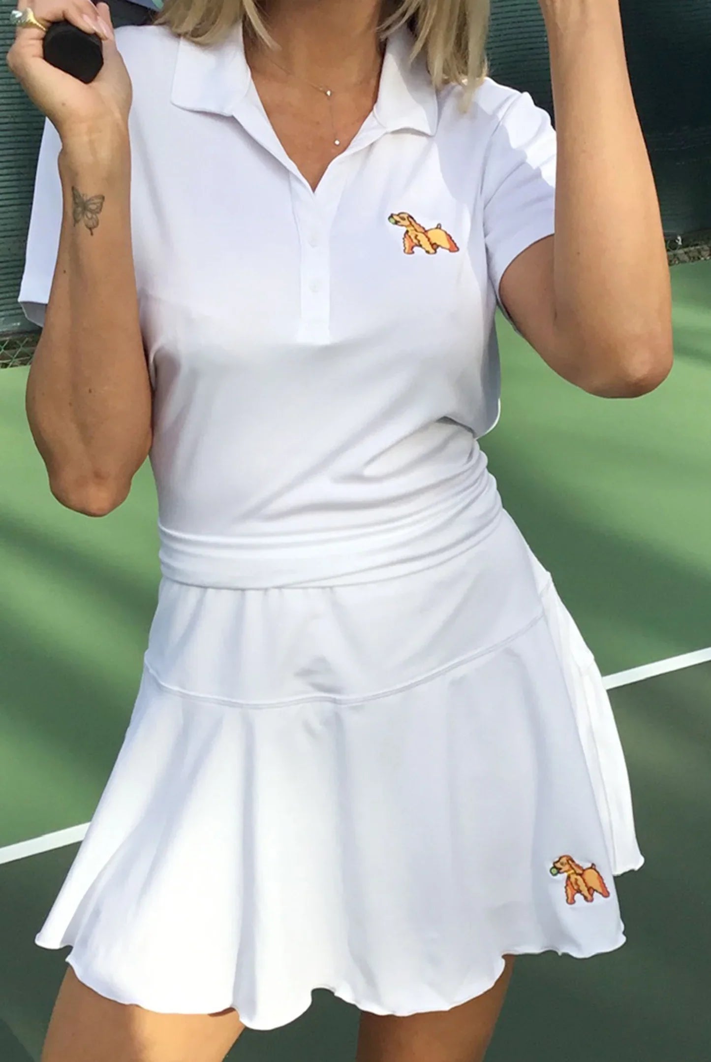 PICKLEBALL - WHITE SKIRT